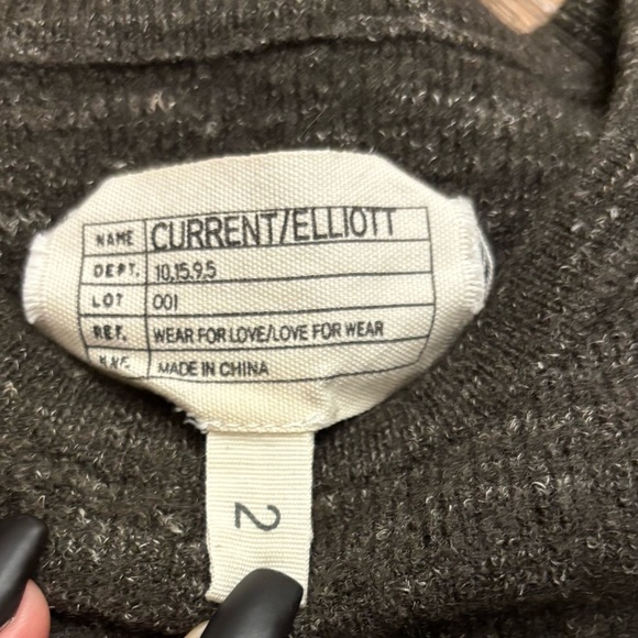 Current Elliott The Melange Sweater - Picture 5 of 7